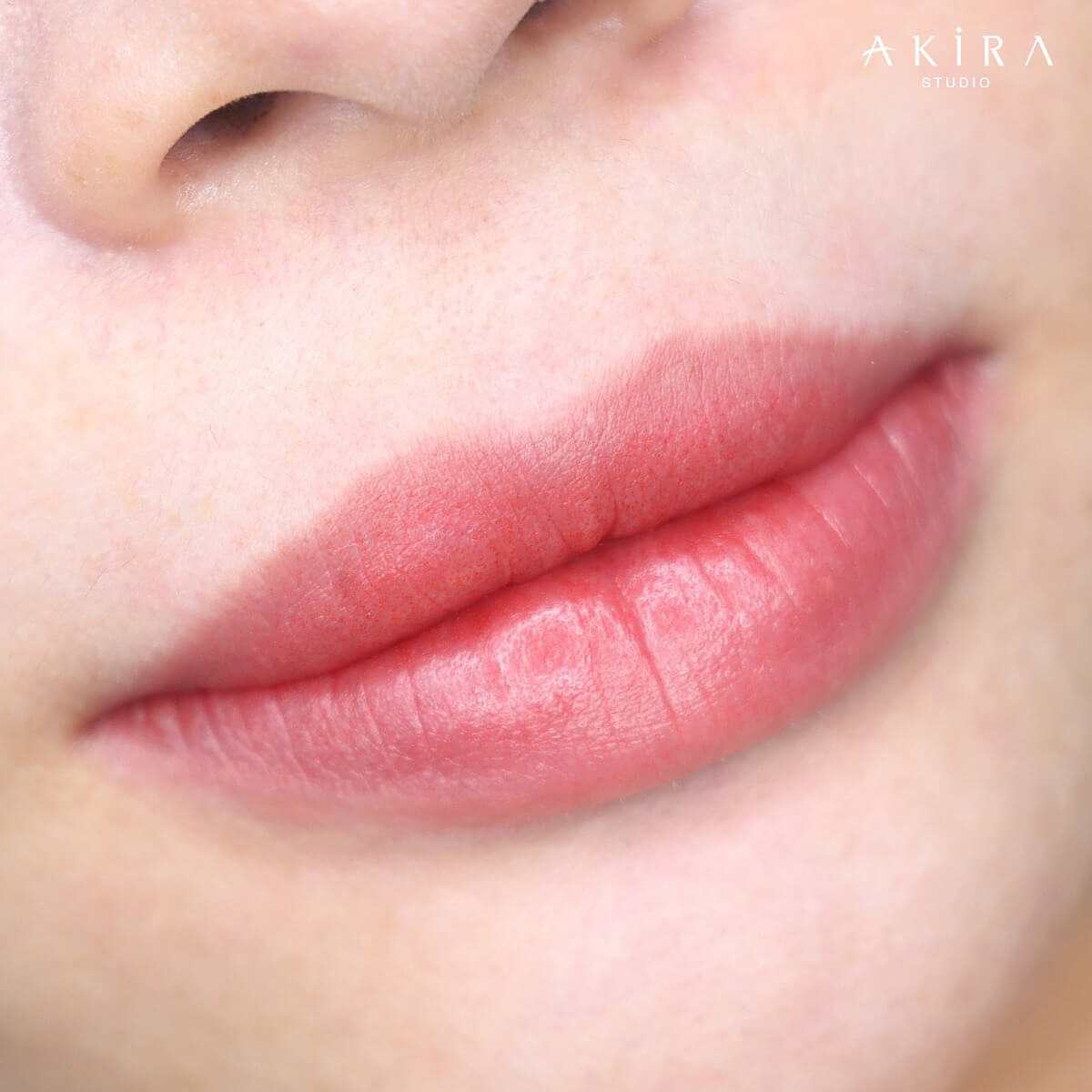 สักปากชมพูธรรมชาติ, Natural Ombre Lips Tattooing
